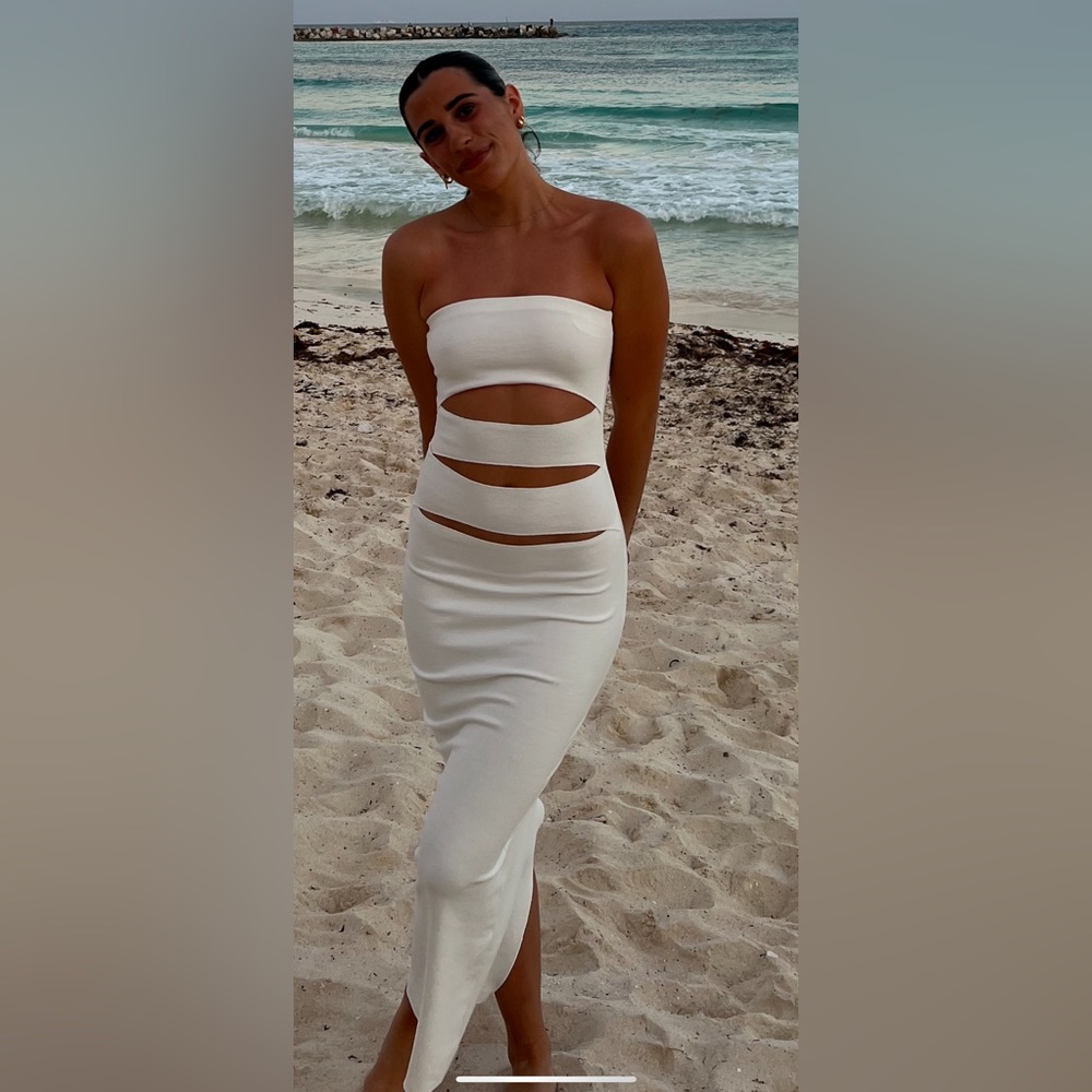 White Zara Dress